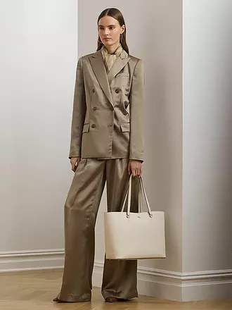 LAUREN RALPH LAUREN | Sac en cuir - Shopper KARLY TOTE Large | weiss